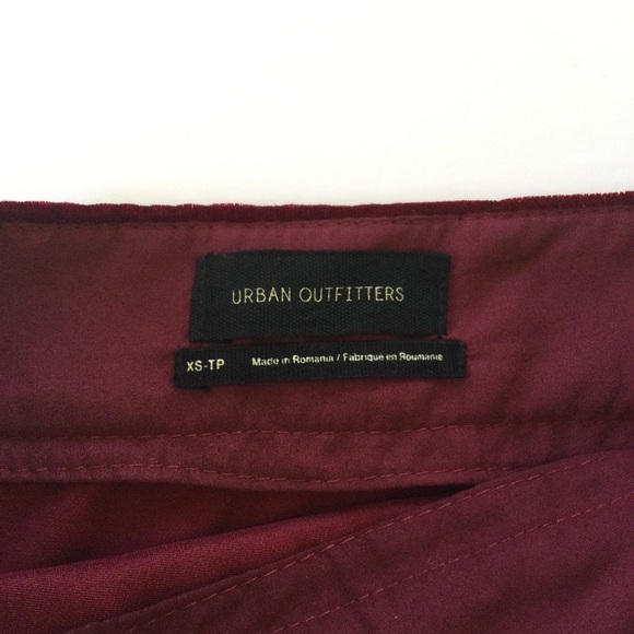 Urban Outfitters Velvet Wrap Skirt with Ruffles - Picture 9 of 11